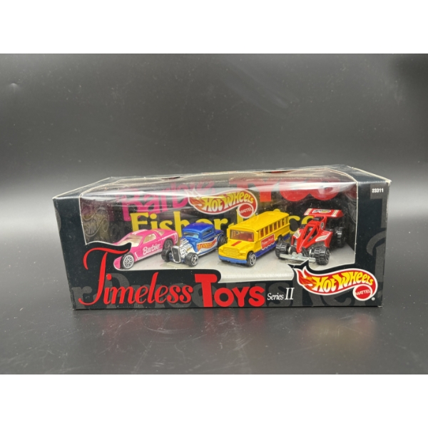 Hot Wheels Timeless Toys Collectible Cars in Sealed Box - Series II - Barbie 97' Corvette - Hot Whee