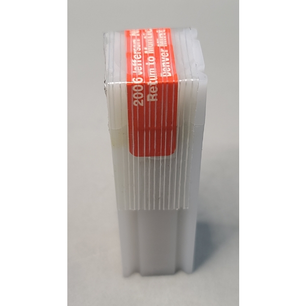 Sealed Tube Of 2006-D Jefferson "Return to Monticello" Nickels