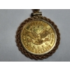 Image 6 : Incredible 1/10th oz American Gold Bullion Gold Coin in 14K Gold Holder - TW: 4.7g 