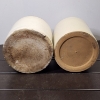 Image 5 : Two Smaller Vintage Stoneware Crocks ~ Both Unmarked ~ Likely One Gallon Crocks