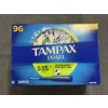 Image 1 : Tampax Pearl 96 Count Super Tampons - Brand New 