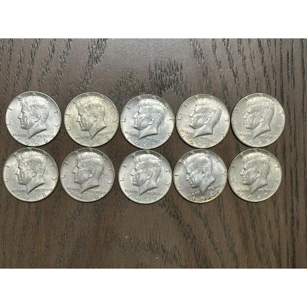 40% Silver Kennedy Half Dollars - $5 Face Value