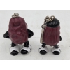 Image 2 : Vintage 1987 California Raisin Key Chains In Great Condition