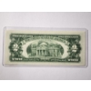 Image 5 : EXCELLENT 1963 United States Federal Reserve Red Seal $2 Note ~ In Holder!