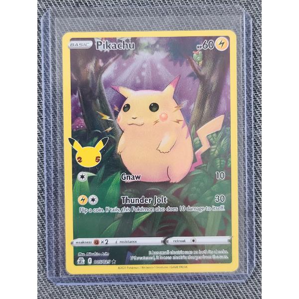 Pokemon Celebrations Pikachu 005/025 2021 Pokemon Trading Card