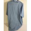 Image 4 : Vintage Sohio Blue and White Pinstripe Work Shirt - Mid 20th Century - Areas of Staining and wear an