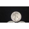 Image 2 : Assorted Years 90% Silver Walking Liberty Half Dollars - Face Value: $3.00