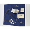 Image 1 : Rosaries & Religious Items - 2 Rosaries - Earrings and Necklace in Sealed Packages with Certificate 