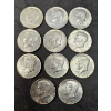 Image 1 : (11) 40% Silver Kennedy Half Dollars - $5.50 FV