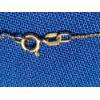 Image 2 : 14K Gold 24" Flat Serpentine Chain - Weight: 1.5g