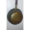 Image 8 : Antique Authentic 19th Century 11.5" Metal Bed Warmer - 41" Wooden Handle
