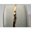 Image 2 : 14K Yellow Gold Herringbone 8" Bracelet TW: 2.9g