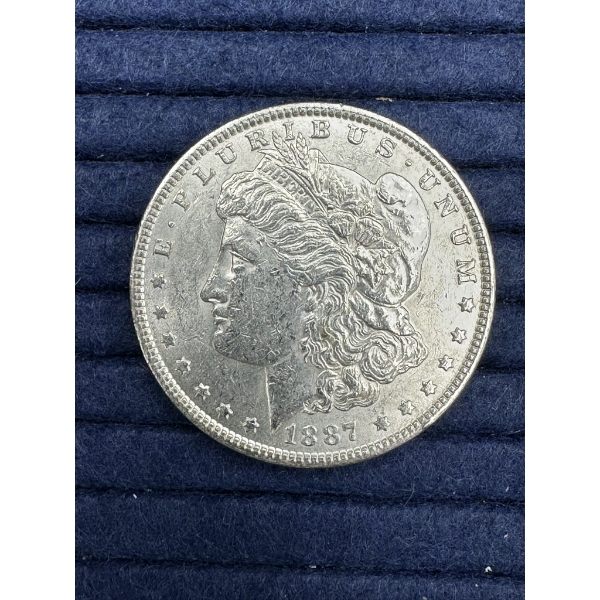 1887 Morgan Silver Dollar - Beautiful Condition