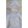 Image 2 : Outdoor Yard Figure - 24"  Cute Young Girl Statue - See Pics 