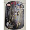 Image 1 : Vintage Costume Jewelry Collection Including Necklaces, Pins, Digital Watch, Gold Tone Bangle & Much