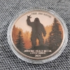 Image 2 : Hide & Seek Champion 2026 Bigfoot .999 Fine Heavy Metal 1 Troy Ounce Copper Round ~ Colorized!