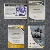 Image 6 : Four Assorted Numbered & Autographed Football Trading Cards Including Game Used Jersey Patch Card!