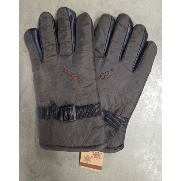 Classic Fashion Brand New Deep Brown Mens Gloves With No Slip Grip! 