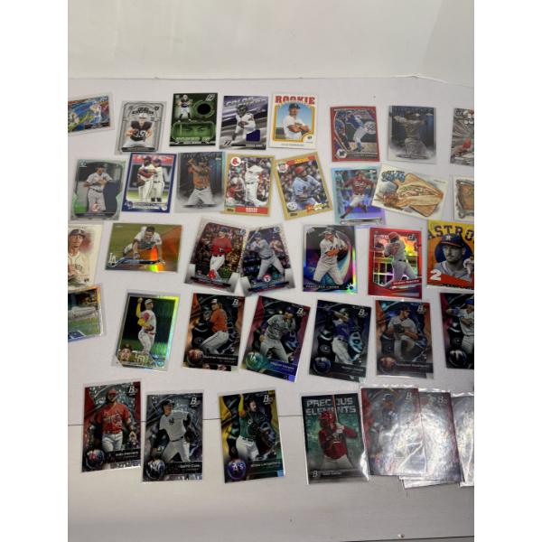 Basket of Sports Trading Cards - Baseball - Football - Basketball 