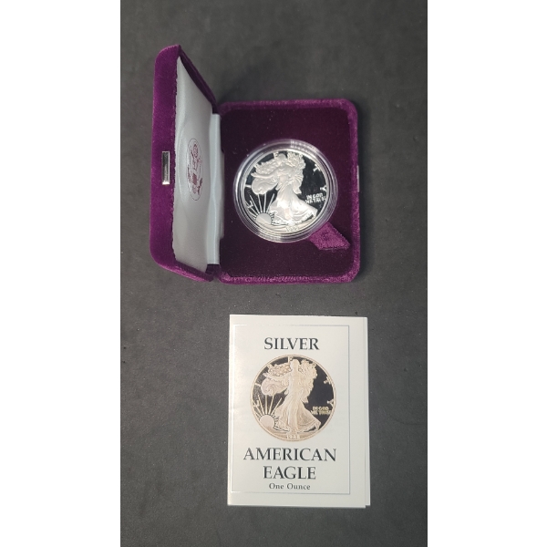 1988-P U.S Mint 1 oz Proof Silver Bullion American Eagle Coin