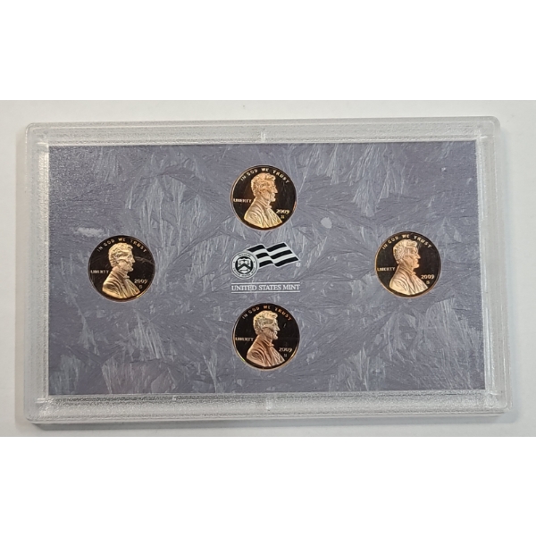 2009-S United States Mint Lincoln Bicentennial One Cent Proof Set