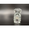 Image 5 : Degenhart Dogs - Clear - Adorable Uranium Glass Dog Figurine - ~2.5 inches 