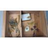 Image 7 : Lot Of Assorted Costume Jewelry In Wooden Box Including Embezzled 1903 Indian Head Cent Pendant 