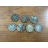 Image 2 : 7 - United States Silver Dollars - 90 Percent Silver - All 7 For One Bid