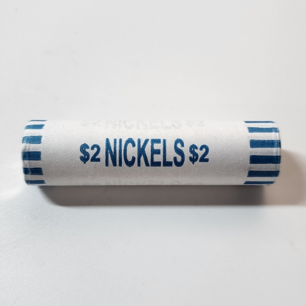 Roll of United States 2026 Nickels - Face Value: $2.00