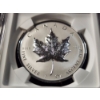 Image 4 : NGC Reverse PF70 Canadian 2022 Silver 1 Oz Maple Leaf - Ultra High Relief Reverse Proof In Nice Case