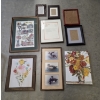Image 1 : Excellent Condition Group Of Framed Artwork & Picture Frames
