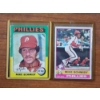 Image 1 : 1975 & 1976 Topps Mike Schmidt Baseball Trading Cards