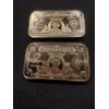 2 - George Washington .999 Fine Copper One Troy Ounce Bars