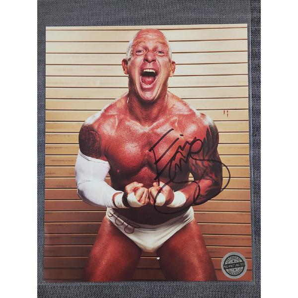 Autographed Pro Wrestler Eric Young 8" X 10" Photograph Certified By Pro Wrestling Tees