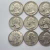 Image 2 : $3.00 Face Value of Assorted Years U.S. Washington 90% Silver Quarters