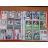 Image 2 : Klein Tool Binder LOADED FULL With Assorted Football Trading Cards Including Hockey & Nascar 