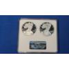 Image 3 : NGC 2 Coin Set 2020 - 2021-S PF 69 Ultra Cameo T-1 & T-2 1 0z Silver American Eagles