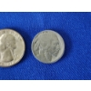 Image 4 : Three U.S. Coins Including 1953 90% Silver Quarter, Buffalo Nickel, Bicentennial Quarter