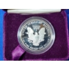Image 5 : 1986- S American Eagle Liberty $1 1oz .999 Fine Silver Coin Proof - First Year of Issue!
