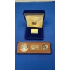 Image 1 : Eata Ilissos Parthenon Marbles Gold Plated Stamp & Gold Plated Kennedy Commemorative Set