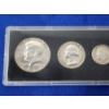 Image 2 : United States 1964 5-Coin Set Including 90% Silver Half Dollar, Quarter, and Dime 