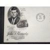 Image 3 : Framed Kennedy Display Featuring Stamps & Collectible Envelope ~ PERFECT FOR KENNEDY FANS!