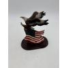 Image 5 : Eagle American Flag Statues - 3 - American Flag Coaster with Eagle - My First Dictionary Book