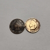 Image 1 : Two United States Indian Head Cents: 1903 and 1907