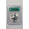 Image 1 : ICG MS67 DCAM 2002 £2 1 Ounce .999 Fine Silver Britannia Round 