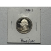 Image 1 : 1986-S Proof Washington Quarter Dollar