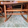 Image 4 : Classic Great Condition Wooden Rocking Chair 2ft wide With A 17" Seat Height & Is 40" Tall