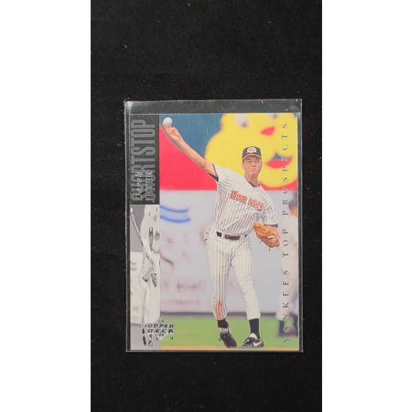 1994 Upper Deck Minor League Derek Jeter #185 Yankees Top Prospects Baseball Card