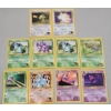 Image 1 : (10) Vintage Pokémon Trading Cards From The Gym Challenge Expansion Set Featuring Giovanni's Machop