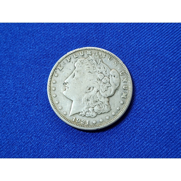 1921-S 90% Silver Morgan Dollar